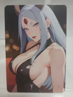 Kaguya Otsutsuki Naruto Sexy Bikini Girl Anime Lewd Waifu Doujin Goddess Card - Image 2