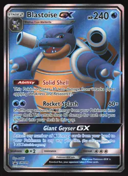 Blastoise GX - SM189 - Full Art - Black Star Promo - Pokemon Card 3 - Image 1