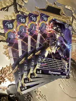 Digimon Card Game Playset Dynasmon BT13-087 R Versus Royal Knights Foil - Image 1