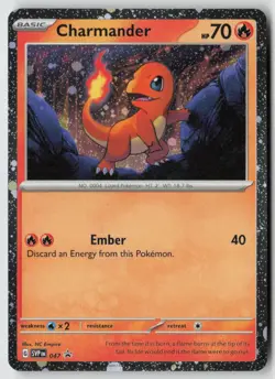 Charmander - (Cosmos Holo) 047 - SV: Scarlet & Violet Promo Cards Holo - PTCG - Image 1