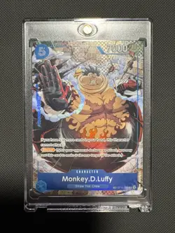 Monkey D Luffy OP11-058 OP13 Treasure Rare One Piece Card English Carrying On - Image 4