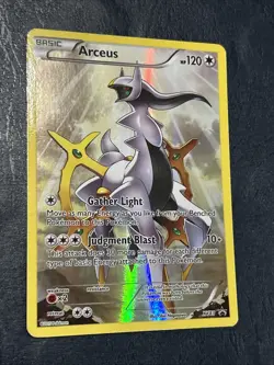 Pokemon TCG Arceus XY83 x Promos Holo Card - Image 1