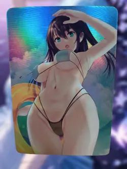 Toranoana Girls Collection Anime Waifu Sexy Bikini Goddess Doujin Cover Card - Image 1