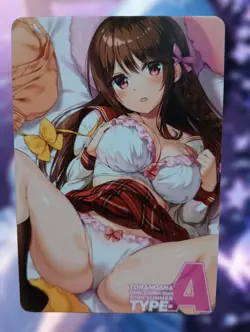 Toranoana Girls Collection Anime Waifu Sexy Bikini Goddess Doujin Cover Card - Image 2