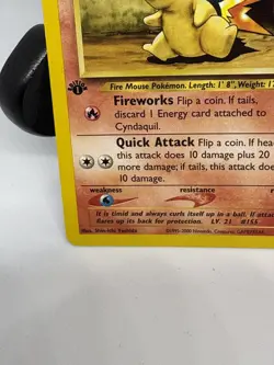 Pokemon TCG Cyndaquil Neo Genesis 1ST Edition Common Card 57/111 LP Vintage - Image 5