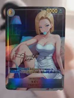 Android 18 Dragon Ball Super Anime Waifu Sexy Goddess Doujin Card - Image 1