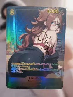 Android 21 Dragon Ball Super Anime Waifu Sexy Goddess Doujin Card - Image 1