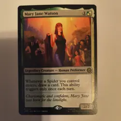 MTG Mary Jane Watson #134 | Marvel’s Spider-Man Magic The Gathering - Image 1