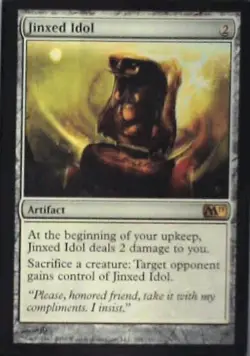 Jinxed Idol - Magic 2011 (M11): #208, Magic: The Gathering Nm R233 - Image 1