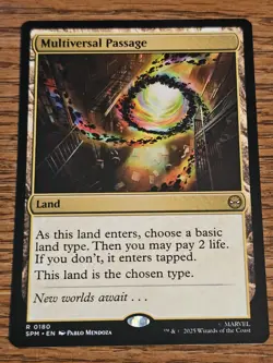 2025 MTG Spider-Man Multiversal Passage Marvel's Spider-Man Regular 0180 - Image 1