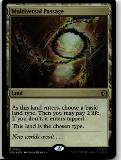 MTG: Multiversal Passage - Marvel's Spider-Man #180 R Foil NM - Image 1