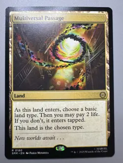 Multiversal Passage 180 Marvel's Spider-Man Regular MTG Magic The Gathering - Image 1