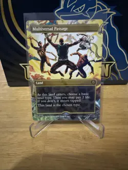 Multiversal Passage (Borderless) Non- Foil R Marvel's Spider-Man 206 NM (A) - Image 1