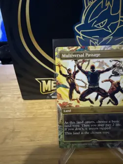 Multiversal Passage (Borderless) Non- Foil R Marvel's Spider-Man 206 NM (A) - Image 2