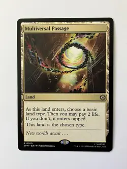Multiversal Passage - 180 - NM - Marvel's Spider-Man - MTG - Image 1