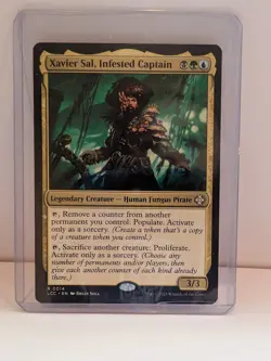 Xavier Sal, Infested Captain - Commander: The Lost Caverns of Ixalan - Image 1