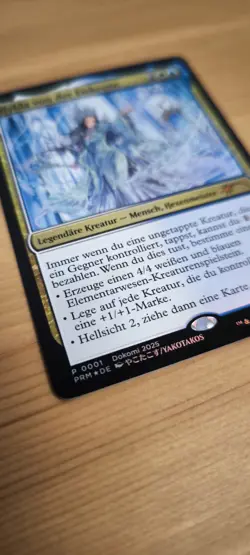 Magic the Gathering Hylda von der Eiskrone Dokomi GER Promo MTG Foil DE - Image 3