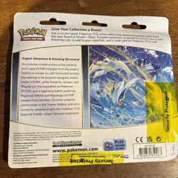 POKEMON TCG SILVER TEMPEST TRIPLE BLISTER PACK x 2 - Image 5