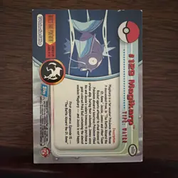 Topps Pokemon Magikarp 129 Series 3 Blue Logo Non Holo TV Animation Edition - Image 2