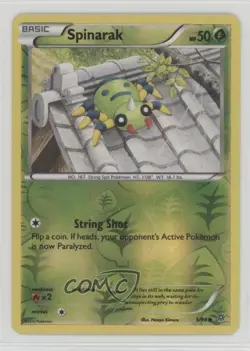 Spinarak Reverse Foil Pokemon XY Ancient Origins #5 - Image 1