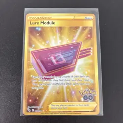 Lure Module 088/078 Gold Secret Rare Pokemon Pokemon GO NM - Image 1