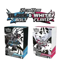 Pokemon Black Bolt and White Flare Booster Bundle Set of 2 Sealed New - Image 1