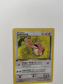 Pokemon TCG Lickitung Jungle 38/64 Regular 1st Edition Uncommon - Image 5