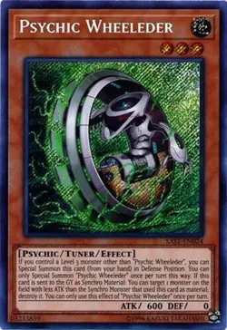 *** PSYCHIC WHEELEDER *** (NM) SECRET RARE SAST-EN024 YUGIOH! - Image 1