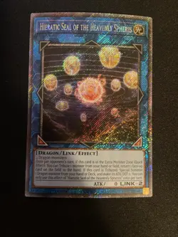 Hieratic Seal of the Heavenly Spheres (Platinum Secret Rare) RA02-EN039 Yu Gi Oh - Image 1