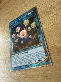 Yugioh! Hieratic Seal of the Heavenly Spheres Platinum Secret Rare RA02-EN039 - Image 2