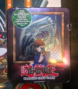 Yu-Gi-Oh! Kaiba Blue-Eyes White Dragon Collectors Tin SEALED - 2003 BPT - PHOTOS - Image 1
