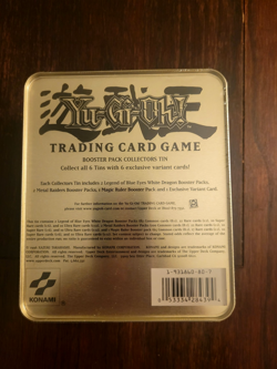 Yugioh 2002 Summoned Skull Collectors Tin Factory Sealed - Image 3