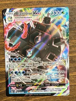 Blastoise VMAX SWSH103 SWSH: Sword & Shield Promo Cards Holo - Image 1
