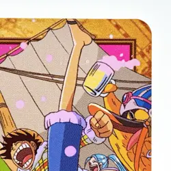 One Piece card Luffy Pirates Anime Japan TCG Bandai F/S 2001 Limited C489 - Image 4