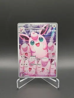 Pokemon Wigglytuff 105/094 Phantasmal Flames Illustration Rare Pokemon TCG Card - Image 1