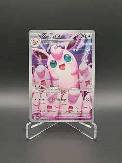 Pokemon Wigglytuff 105/094 Phantasmal Flames Illustration Rare Pokemon TCG Card - Image 3