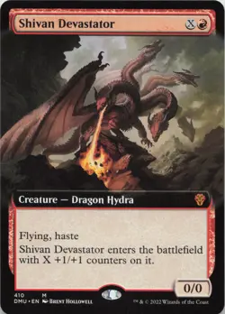 Shivan Devastator (Extended Art) M Dominaria United 410 - LP MTG - Image 1