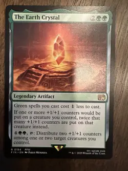 The Earth Crystal : MTG / Final Fantasy #0184 / NM - Image 1