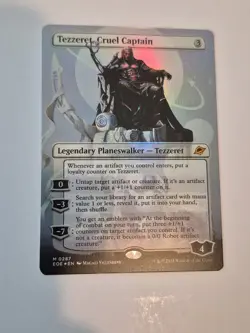 1x Tezzeret, Cruel Captain Edge of Eternities Foil Mythic Rare 287 NM x1 - Image 1