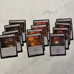 Magic the Gathering MTG Tri Fetch Lands Triomes Set Of 19 - Image 3