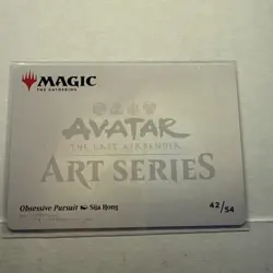MTG Obsessive Pursuit Borderless Art Series Avatar: The Last Airbender 42/54 - Image 2