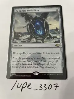 Sapphire Medallion Modern Horizons 3 Regular - Image 1