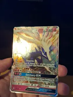 Pokemon TCG Xerneas GX Forbidden Light 90/131 Holo Ultra Rare NM - Image 4