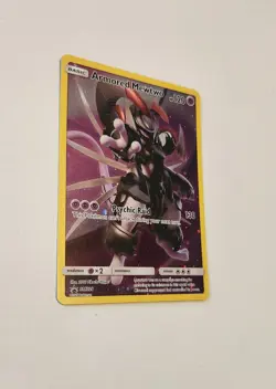 Pokemon TCG Armored Mewtwo Holo Black Star Promo SM228 - Image 2