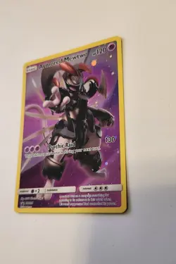 Pokemon TCG Armored Mewtwo Holo Black Star Promo SM228 - Image 3