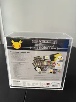 SEALED Celebrations Pokemon Center ETB 25th Anniversary - Acrylic C ase Included 820650809866 - Image 2