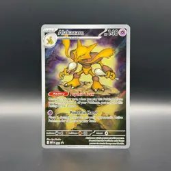 Alakazam MEP 009 Pokemon Black Star Promo Mega Evolutions Holo Rare Near Mint - Image 1
