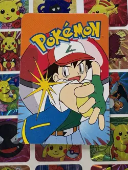 Pokemon Vintage Pocket Monsters Vending HOLO Prism Sticker 1999 Bandai Nintendo - Image 5