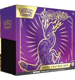 Pokemon TCG Scarlet and Violet Elite Trainer Box ETB - Miraidon - New & Sealed - Image 1