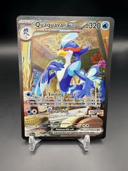 Pokemon TCG ~ QUAQUAVAL EX~ Paldea Evolved ~ Special Illustration Rare 260/193 - Image 1